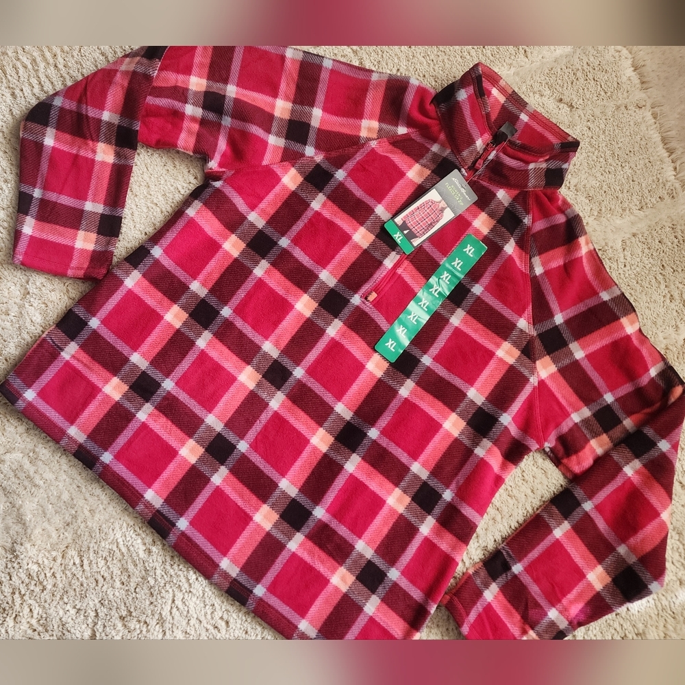 Eddie Bauer 3/4 fleece 🆕
